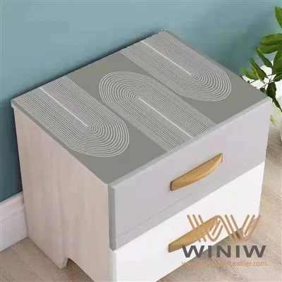 Gwrth -lwydni pu synthetig microfiber lledr deunydd eco -gyfeillgar ar gyfer mat lle